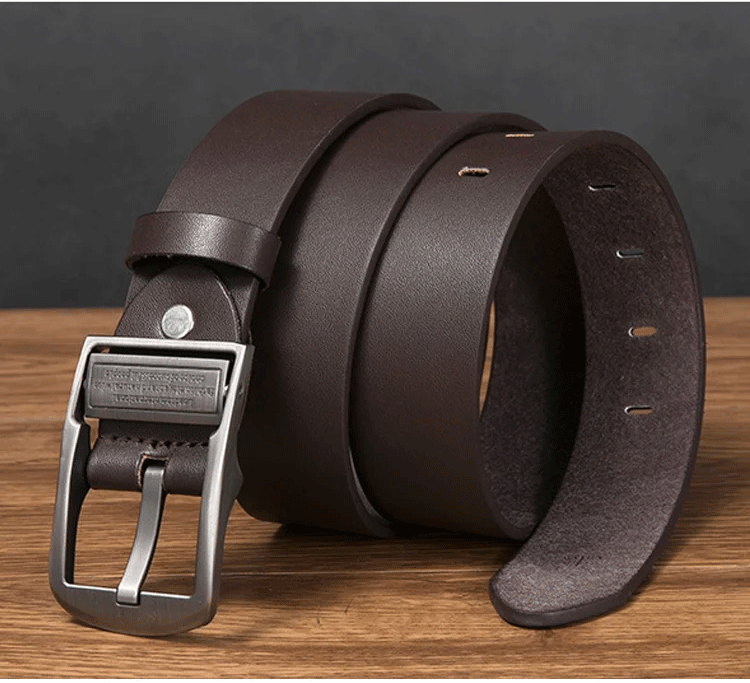 Men's Business Leather Belt Classic & Sophisticated Style!