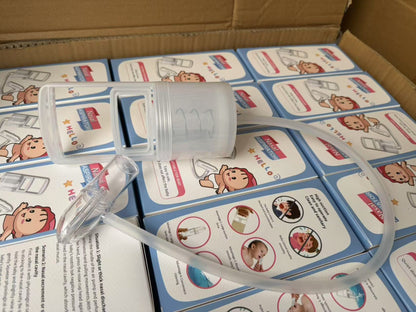 👃 Manual Nasal Aspirator | Safe & Gentle Mucus Removal for All Ages 💨👶