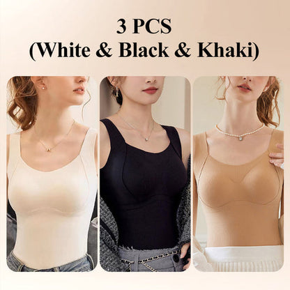 🎁Hot Sale 40% OFF😍Thickened Warm Tank Top with Shelf Bra