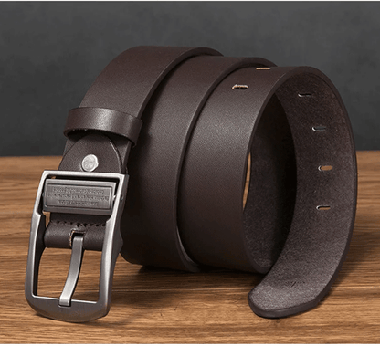 Men's Business Leather Belt Classic & Sophisticated Style!