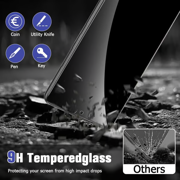 New Premium Tempered Glass For Samsung -Dust Free Without Bubbles