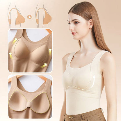 🎁Hot Sale 40% OFF😍Thickened Warm Tank Top with Shelf Bra