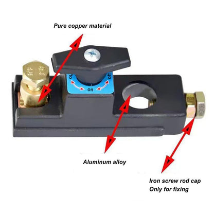 Car Battery Disconnect Switch – Safe. Easy Power Cut-Off & Anti-Drain Protection