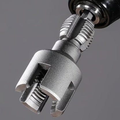 Integrated Internal & External Pipe Threading Tool