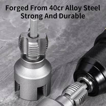 Integrated Internal & External Pipe Threading Tool