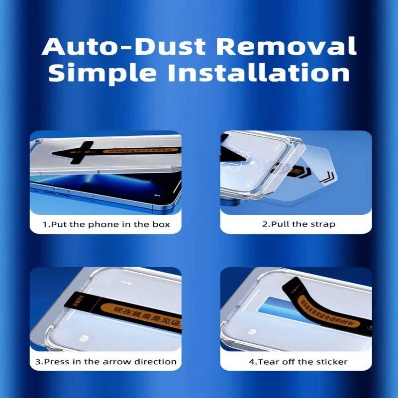 New Premium Tempered Glass For Samsung -Dust Free Without Bubbles