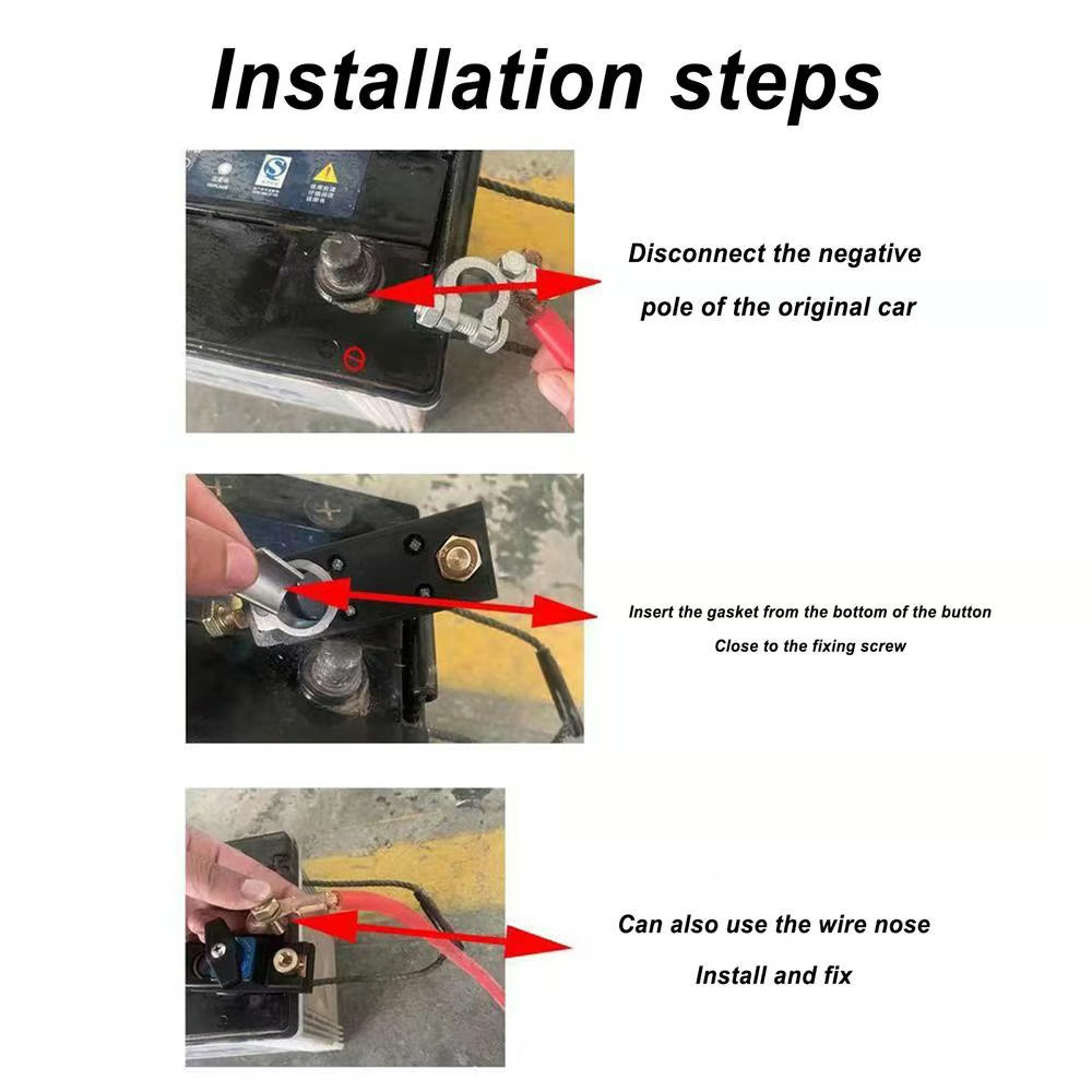 Car Battery Disconnect Switch – Safe. Easy Power Cut-Off & Anti-Drain Protection